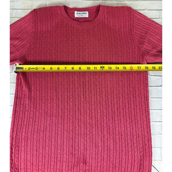 ALFRED DUNNER WOMEN'S RED SHORT PULLOVER SWEATER SMALL - Picture 4 of 6